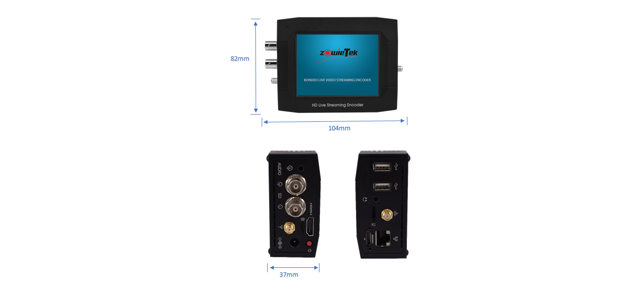 streaming encoders dimension