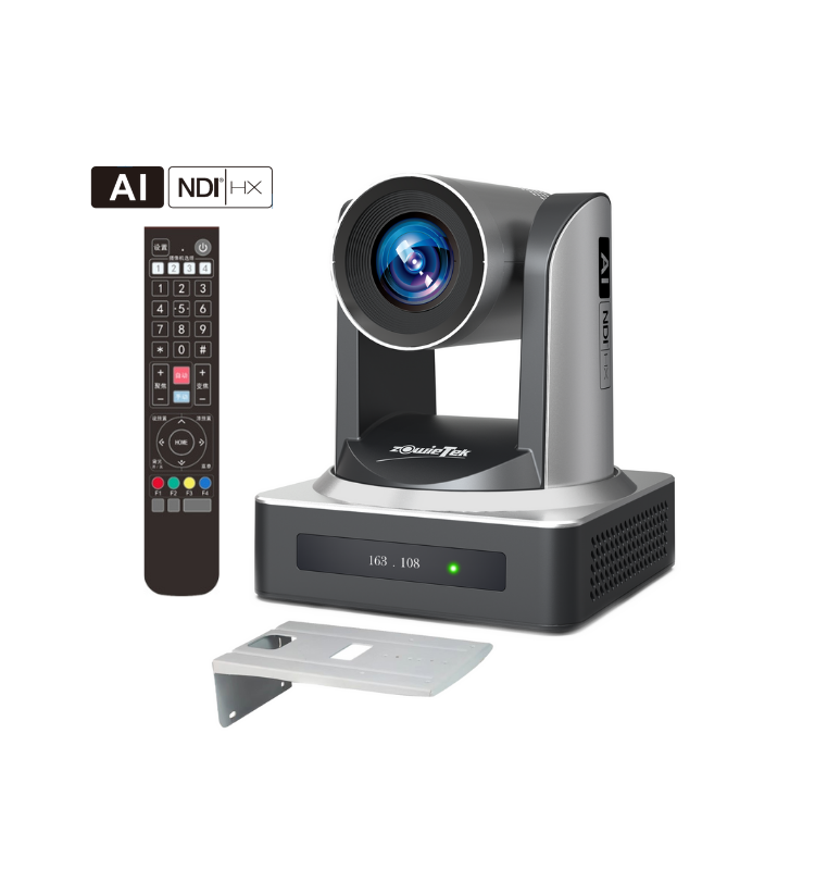AI PTZ Camera with NDI®, SDI, HDMI, USB3.0, and AI Auto Tracking for 1080p60 Live Streaming