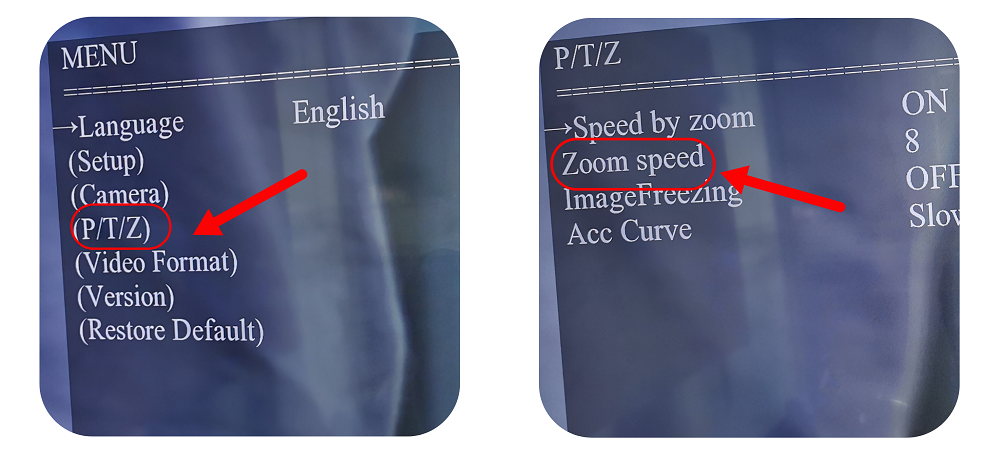 PTZ streaming camera