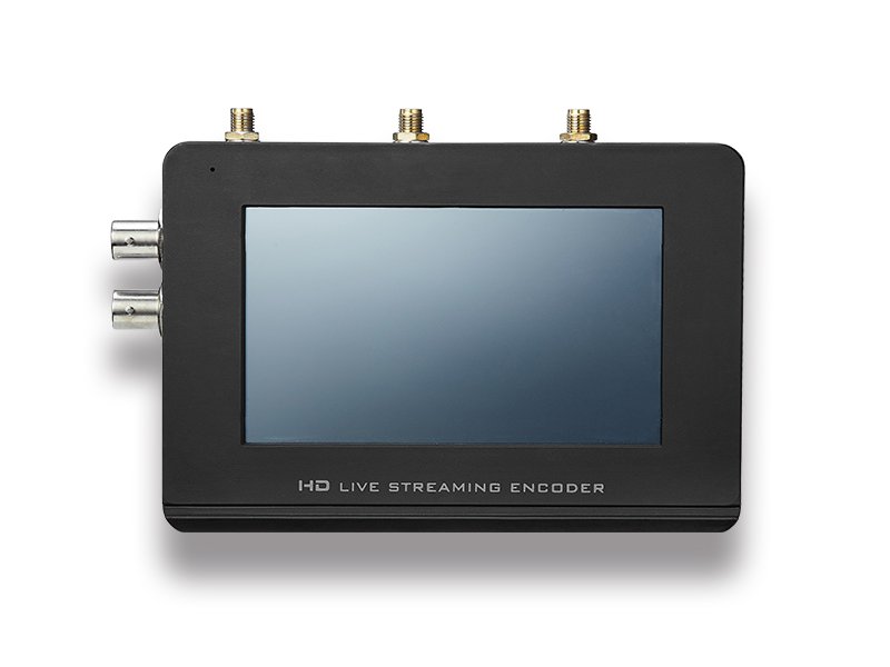 Compact 4G bonded video encoder with dual video input and live switching