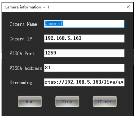 set up camera information picture