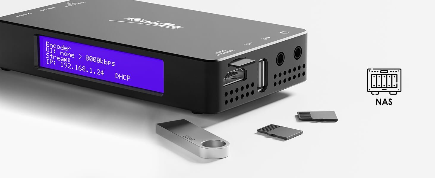 zowietek 4K NDI encoder decoder flexible recording and display