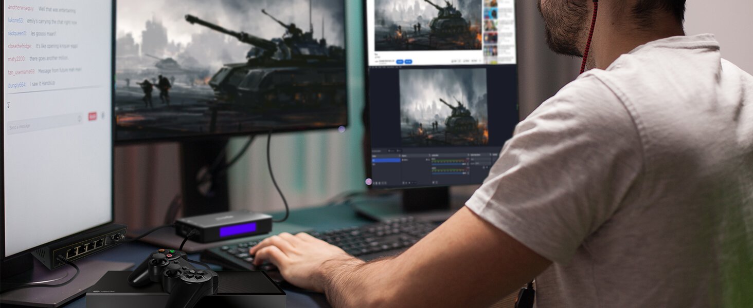 zowietek 4K NDI encoder decoder zero lag passthrough