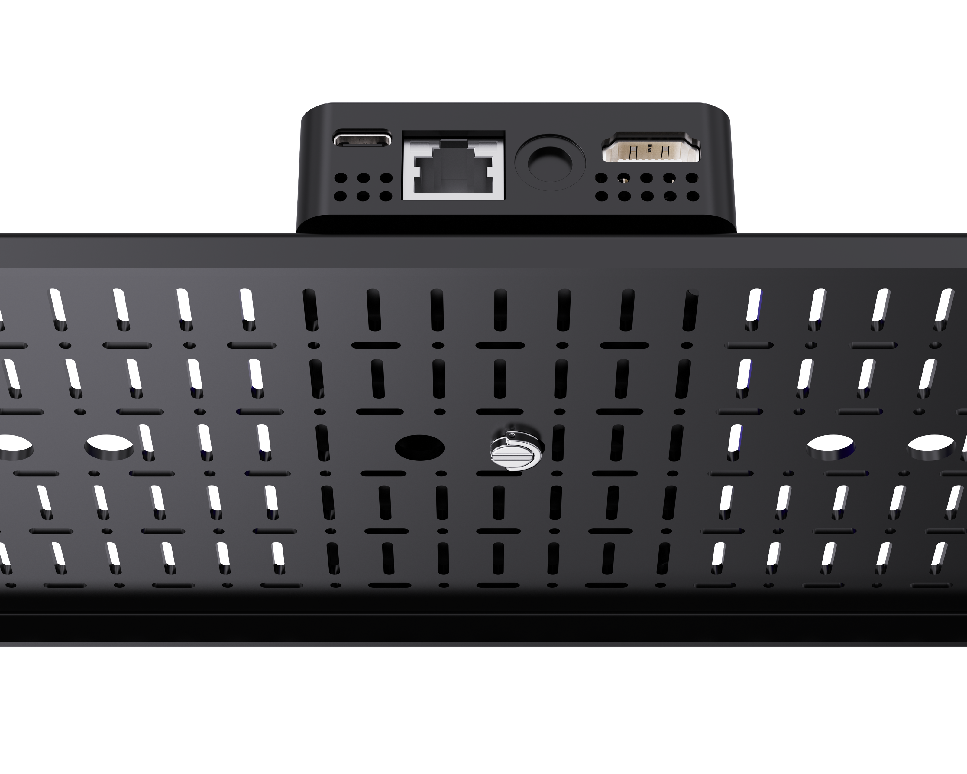 ZowieX 1U rack mount with stainless steel hardware for secure installation of ZowieBox -- Zowietek encoder decoders in standard 19” equipment racks