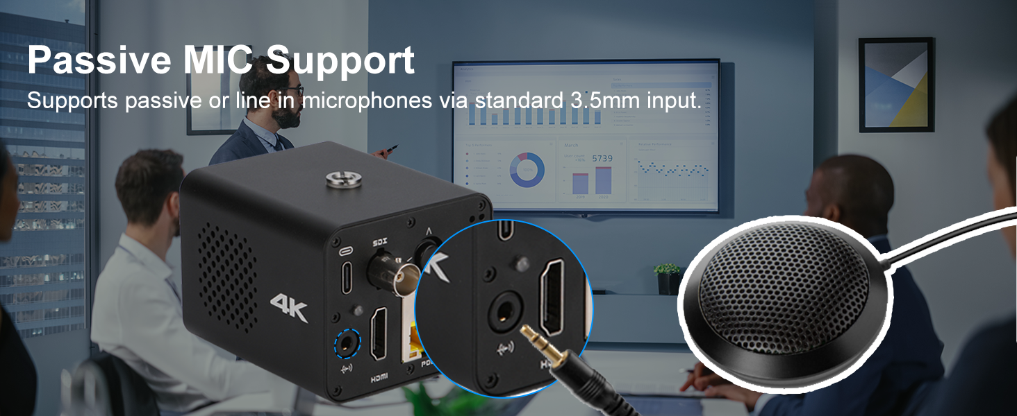 Line-In Audio Support for External Mics