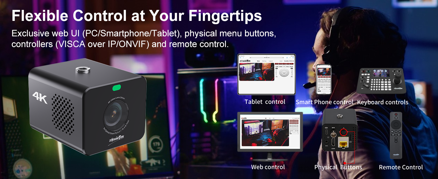 Multi-Platform Camera Control Made Easy
