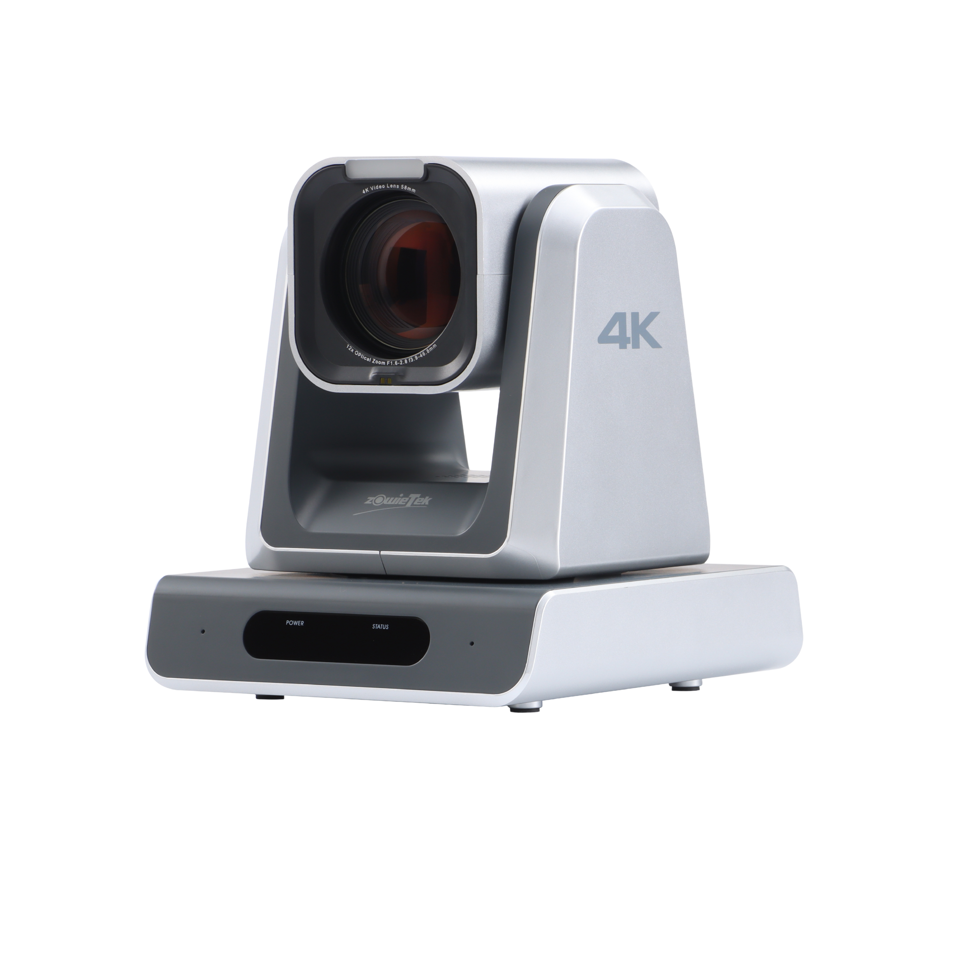 ZowiePTZ is Zowietek’s latest 4K PTZ camera with NDI®|HX3, SDI and HDMI, delivering crisp 4K video, offering 12X, 18X, and 25X optical zoom for live production.